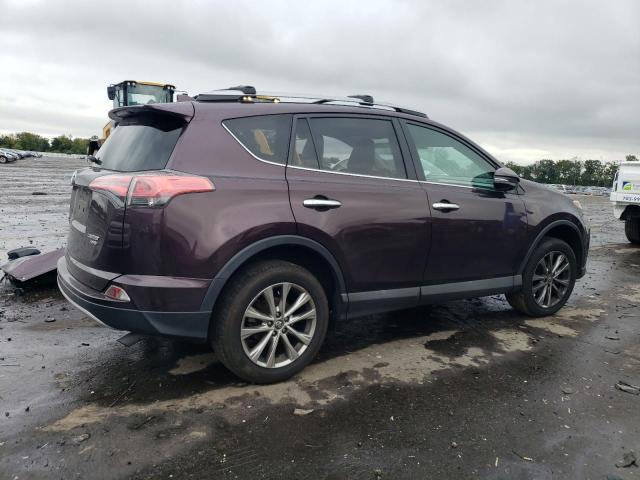 2T3DFREV9JW715820 - 2018 TOYOTA RAV4 LIMITED Մանուշակագույն լուսանկար 3