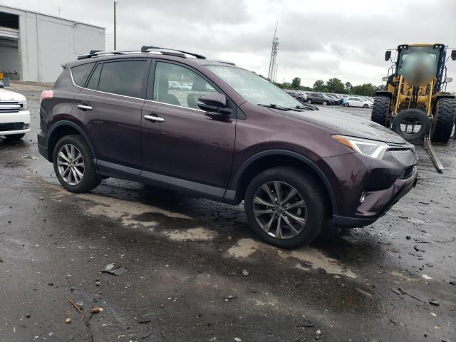 2T3DFREV9JW715820 - 2018 TOYOTA RAV4 LIMITED Մանուշակագույն լուսանկար 4