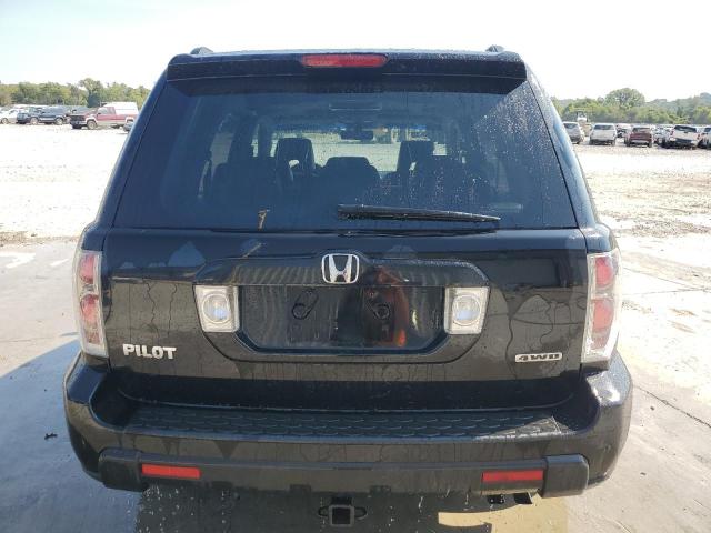 5FNYF18638B025701 - 2008 HONDA PILOT EXL BLACK photo 6
