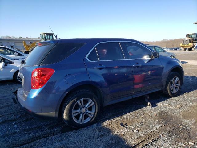 2CNALBEW3A6391220 - 2010 CHEVROLET EQUINOX LS BLUE photo 3