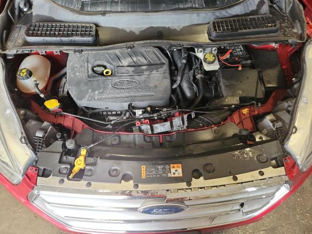 1FMCU0GD8HUC09402 - 2017 FORD ESCAPE SE წითელი ფოტო 12