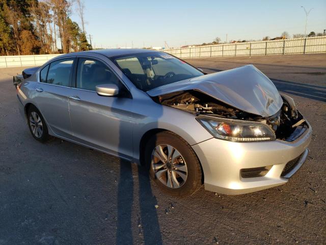 1HGCR2F35FA154482 - 2015 HONDA ACCORD LX SILVER photo 4