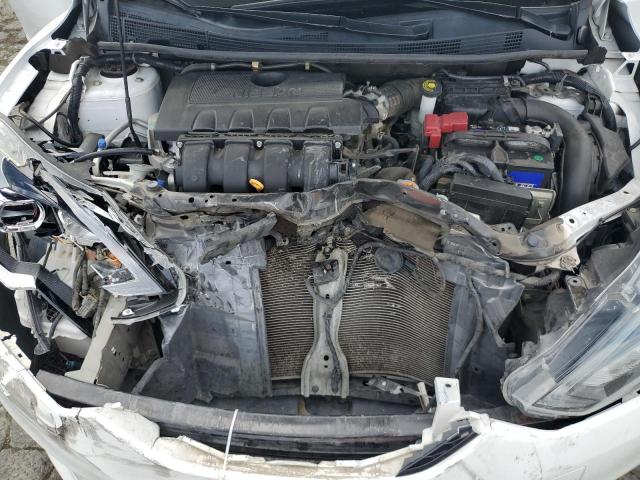 3N1AB7AP6HY219813 - 2017 NISSAN SENTRA S WHITE photo 11