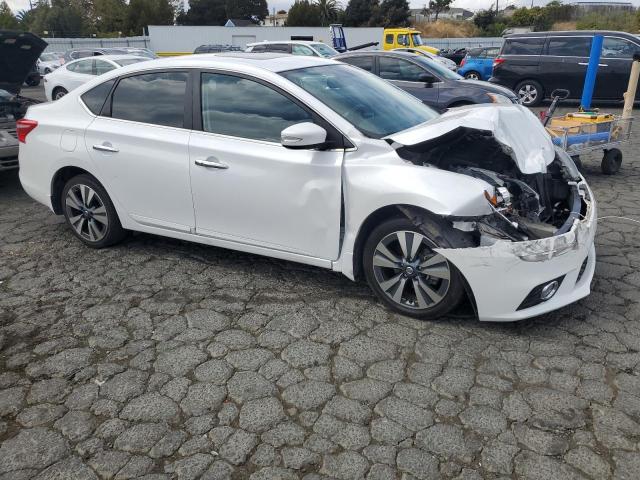 3N1AB7AP6HY219813 - 2017 NISSAN SENTRA S WHITE photo 4