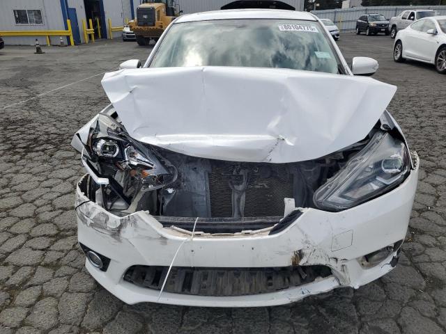 3N1AB7AP6HY219813 - 2017 NISSAN SENTRA S WHITE photo 5