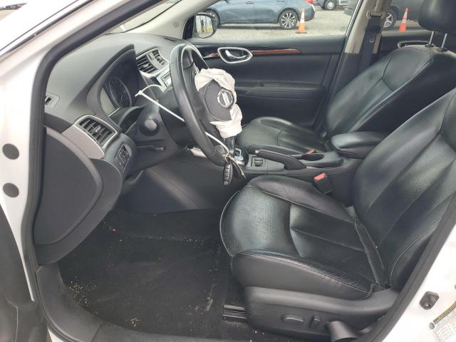 3N1AB7AP6HY219813 - 2017 NISSAN SENTRA S WHITE photo 7