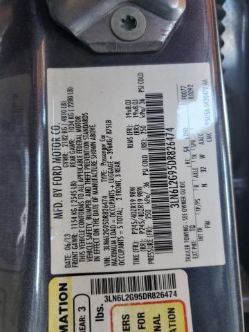 3LN6L2G95DR826474 - 2013 LINCOLN MKZ Gri fotoğraf 13