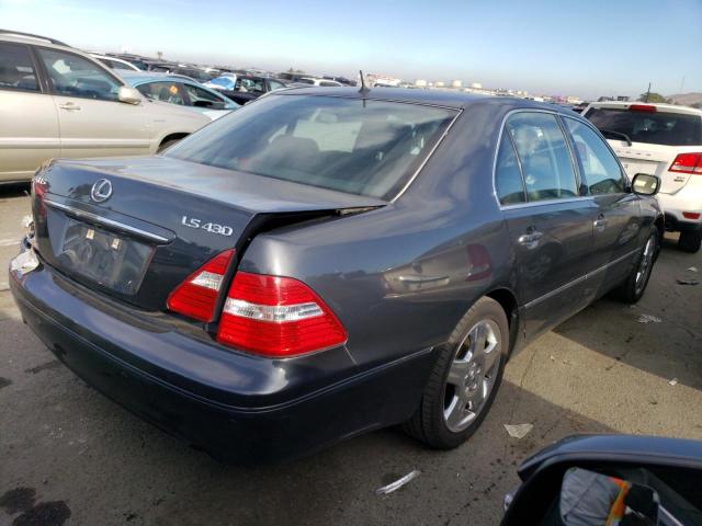 JTHBN36F055009832 - 2005 LEXUS LS 430 GRAY photo 3