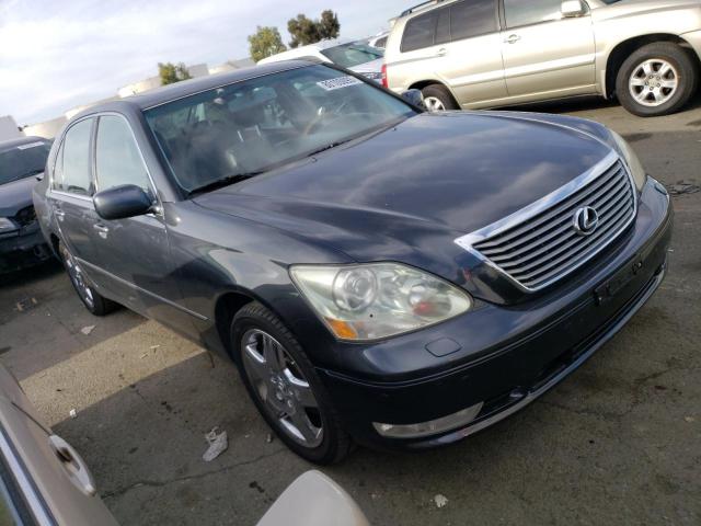 JTHBN36F055009832 - 2005 LEXUS LS 430 GRAY photo 4