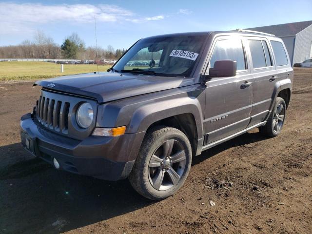 1C4NJRFB9FD357968 - 2015 JEEP PATRIOT LATITUDE GRAY photo 1