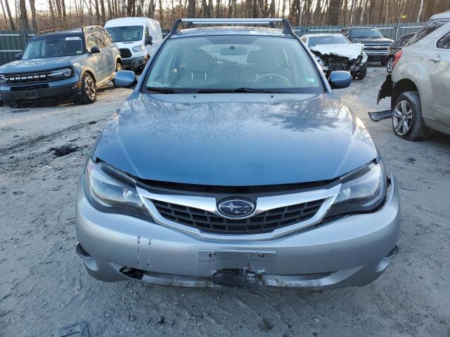 JF1GH63688G801374 - 2008 SUBARU IMPREZA OUTBACK SPORT BLUE photo 5