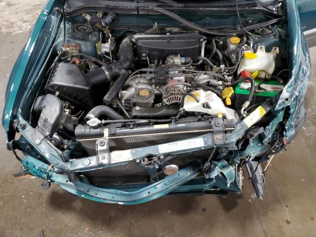 JF1SF6554XH748430 - 1999 SUBARU FORESTER S GREEN photo 12