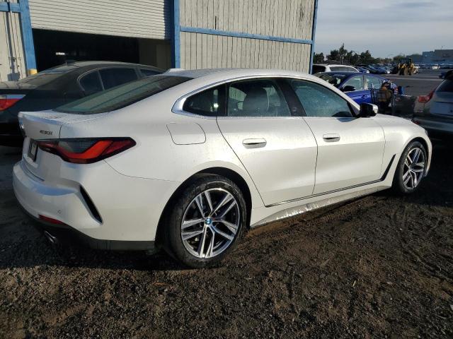 WBA73AV03PFN89182 - 2023 BMW 430XI GRAN COUPE WHITE photo 3