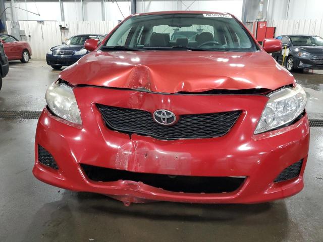 JTDBL40E199045914 - 2009 TOYOTA COROLLA BASE RED photo 5
