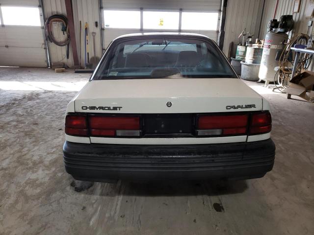 1G1JC14G9MJ138430 - 1991 CHEVROLET CAVALIER VL WHITE photo 6