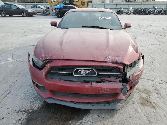 1FA6P8TH7F5311108 - 2015 FORD MUSTANG MAROON photo 5