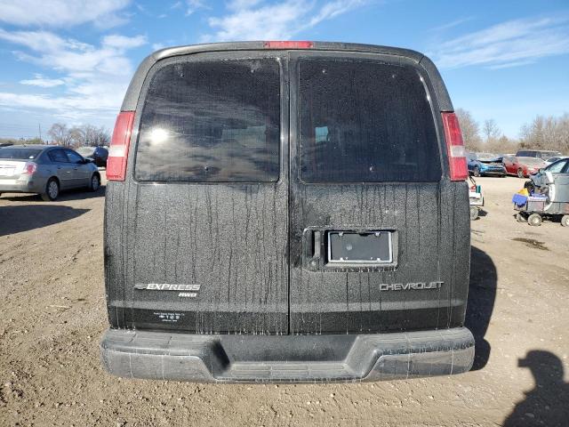 1GNFH15T141169219 - 2004 CHEVROLET EXPRESS G1 BLACK photo 6