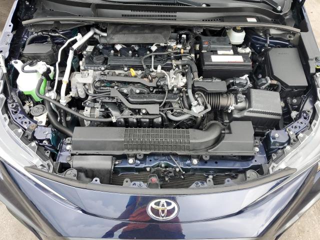 JTDS4MCE5MJ070573 - 2021 TOYOTA COROLLA SE ლურჯი ფოტო 11