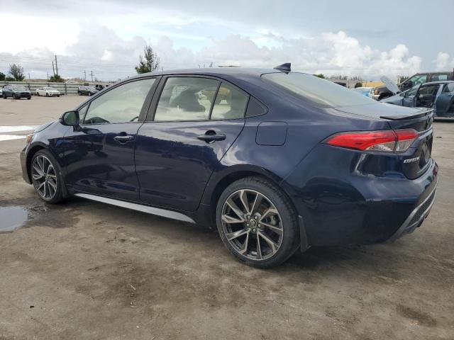 JTDS4MCE5MJ070573 - 2021 TOYOTA COROLLA SE ლურჯი ფოტო 2