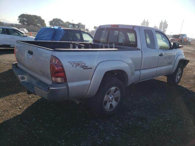 5TETU62N85Z081575 - 2005 TOYOTA TACOMA PRERUNNER ACCESS CAB SILVER photo 3