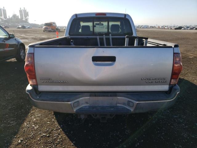5TETU62N85Z081575 - 2005 TOYOTA TACOMA PRERUNNER ACCESS CAB SILVER photo 6