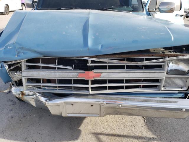 1GCCC14D8DF372776 - 1983 CHEVROLET C10 BLUE photo 11