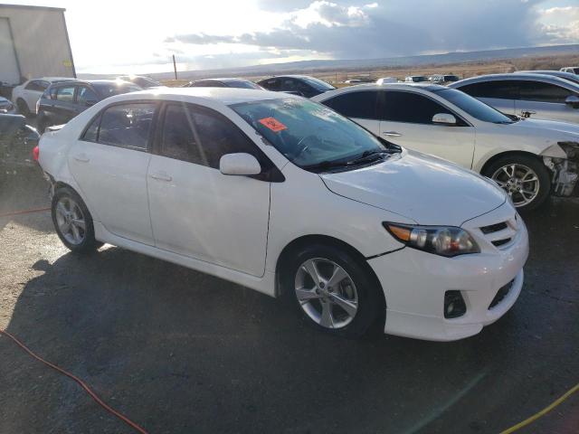 5YFBU4EE0DP191603 - 2013 TOYOTA COROLLA BASE WHITE photo 4