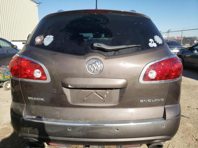 5GAKRDED7CJ333748 - 2012 BUICK ENCLAVE BROWN photo 6