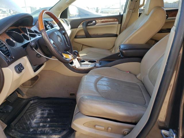 5GAKRDED7CJ333748 - 2012 BUICK ENCLAVE BROWN photo 7