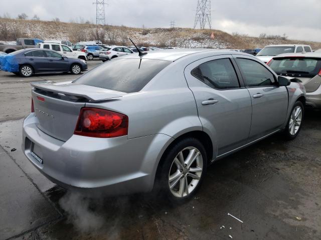 1C3CDZAG1DN588439 - 2013 DODGE AVENGER SE SILVER photo 3