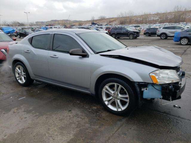 1C3CDZAG1DN588439 - 2013 DODGE AVENGER SE SILVER photo 4