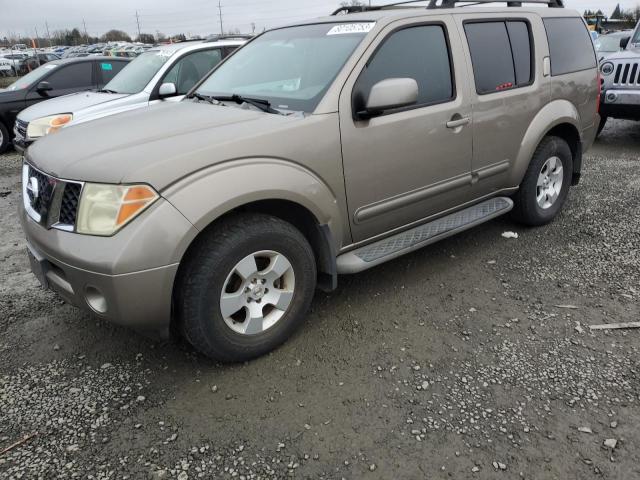 5N1AR18U77C632411 - 2007 NISSAN PATHFINDER LE BEIGE photo 1