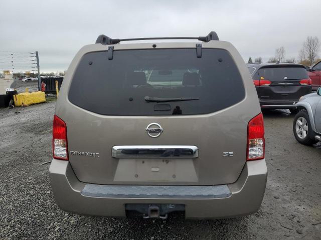 5N1AR18U77C632411 - 2007 NISSAN PATHFINDER LE BEIGE photo 6