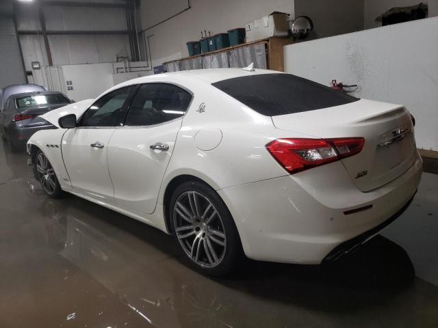 ZAM57YTL5K1319554 - 2019 MASERATI GHIBLI S WHITE photo 2