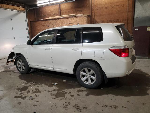 JTEES41A982048638 - 2008 TOYOTA HIGHLANDER WHITE photo 2