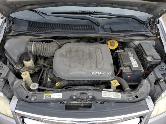 2C4RC1BG2ER363105 - 2014 CHRYSLER TOWN & COU TOURING ვერცხლისფერი ფოტო 12