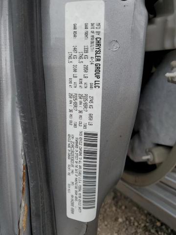 2C4RC1BG2ER363105 - 2014 CHRYSLER TOWN & COU TOURING ვერცხლისფერი ფოტო 13