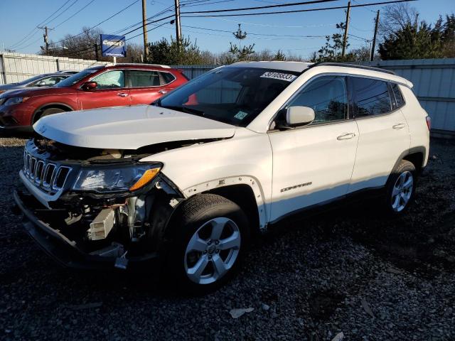 3C4NJDBB4LT173844 - 2020 JEEP COMPASS LATITUDE WHITE photo 1