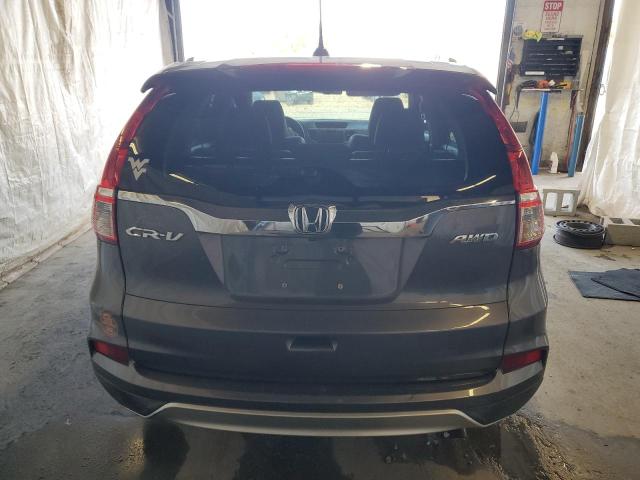 2HKRM4H76FH699196 - 2015 HONDA CR-V EXL CHARCOAL photo 6