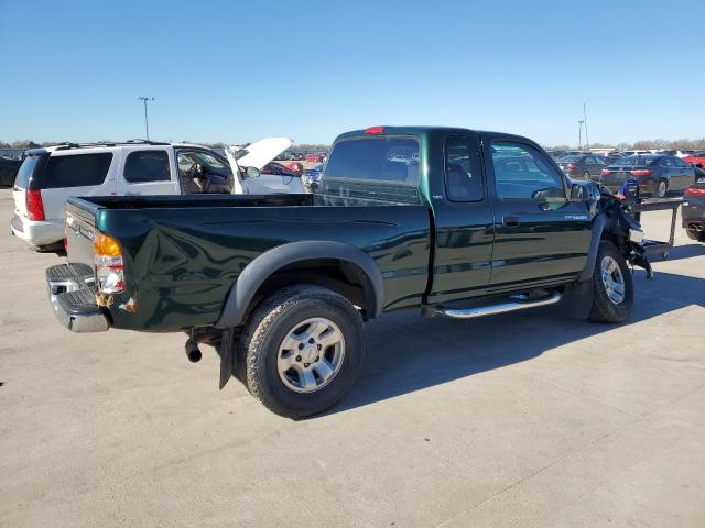 5TESM92N43Z260657 - 2003 TOYOTA TACOMA XTRACAB PRERUNNER მწვანე ფოტო 3