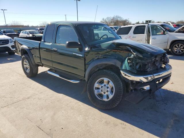5TESM92N43Z260657 - 2003 TOYOTA TACOMA XTRACAB PRERUNNER მწვანე ფოტო 4