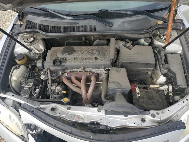 4T1BE46K27U189209 - 2007 TOYOTA CAMRY CE SILVER photo 11