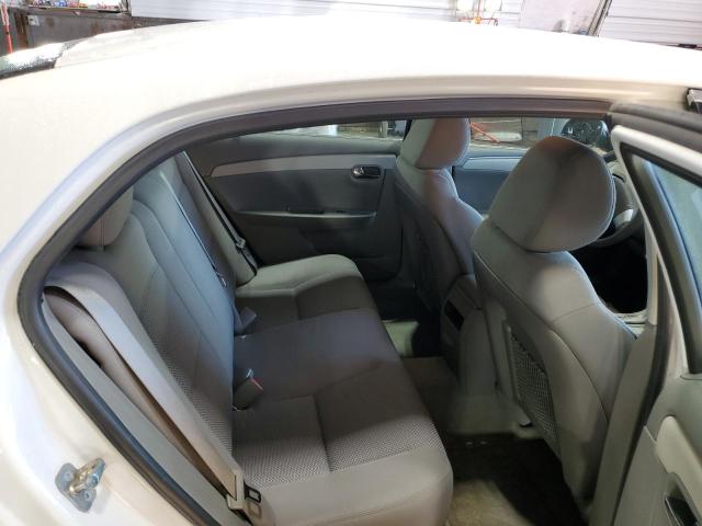 1G1ZA5EU6CF389119 - 2012 CHEVROLET MALIBU LS WHITE photo 10