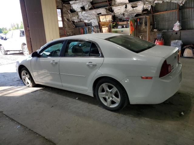 1G1ZA5EU6CF389119 - 2012 CHEVROLET MALIBU LS WHITE photo 2
