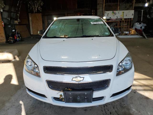 1G1ZA5EU6CF389119 - 2012 CHEVROLET MALIBU LS WHITE photo 5