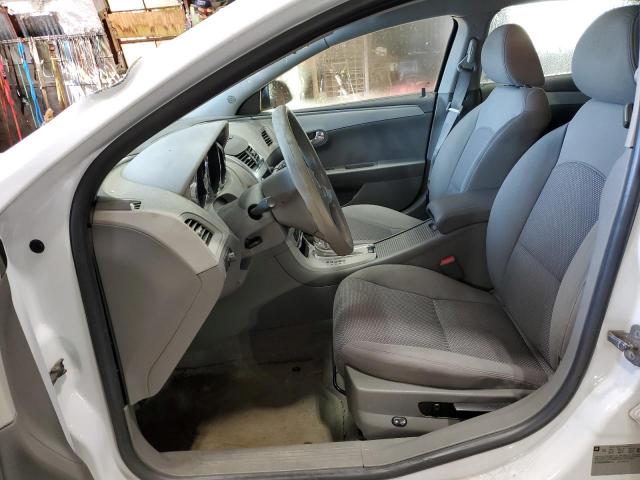 1G1ZA5EU6CF389119 - 2012 CHEVROLET MALIBU LS WHITE photo 7