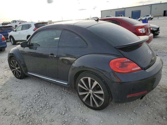 3VW4A7AT7CM631844 - 2012 VOLKSWAGEN BEETLE TURBO BLACK photo 2