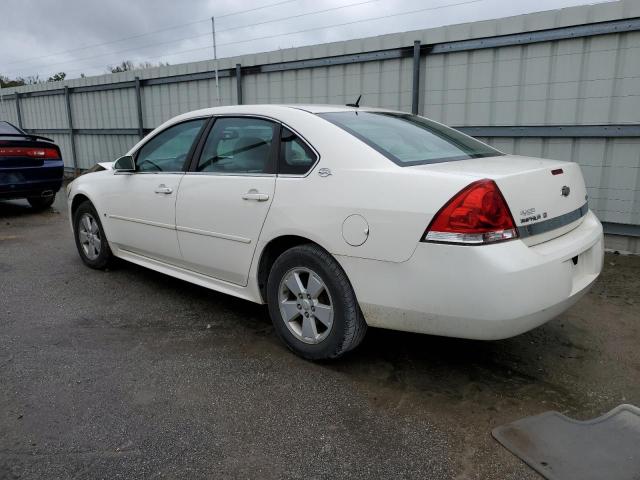 2G1WT57K591126628 - 2009 CHEVROLET IMPALA 1LT WHITE photo 2
