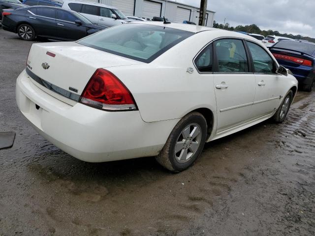 2G1WT57K591126628 - 2009 CHEVROLET IMPALA 1LT WHITE photo 3