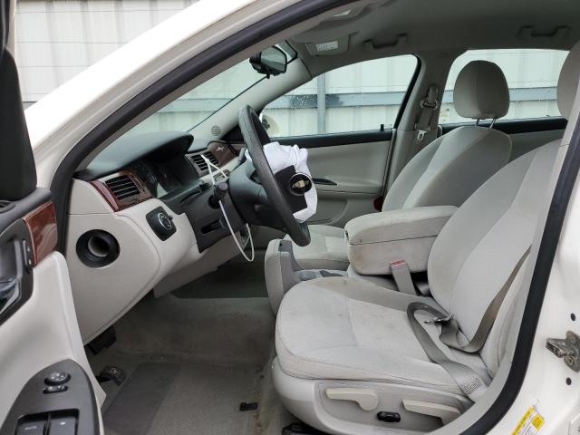 2G1WT57K591126628 - 2009 CHEVROLET IMPALA 1LT WHITE photo 7
